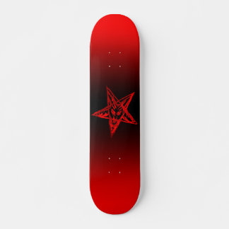 Skateboard Carte Pentagramme Saignant