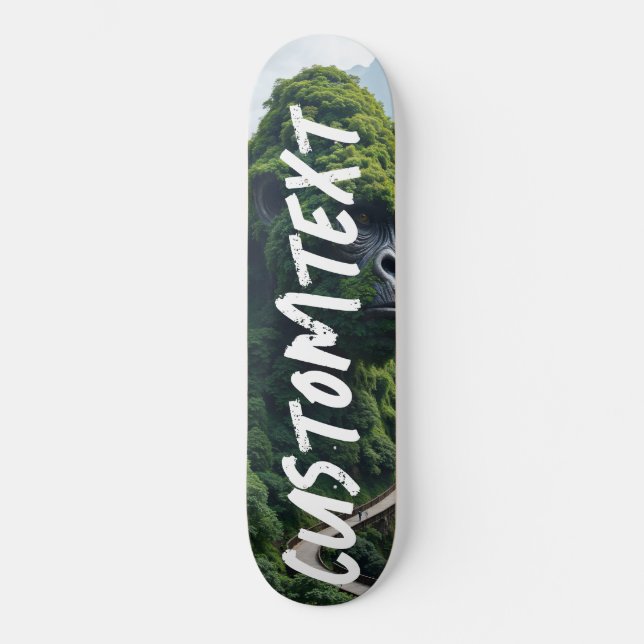 Skateboard Carte personnalisée planches à roulettes (Recto)