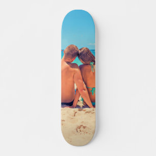 Skateboard Carte photo personnalisée avec vos photos préférée