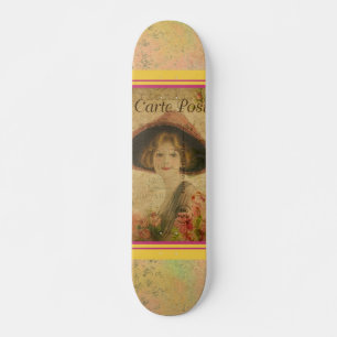 Skateboard Carte postale française