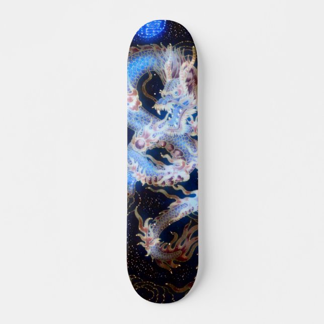 Skateboard Carte Pro personnalisée pour élément céleste Drago (Devant)