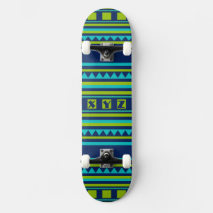Skateboard Cartes à roulettes pour motif couette monogramme