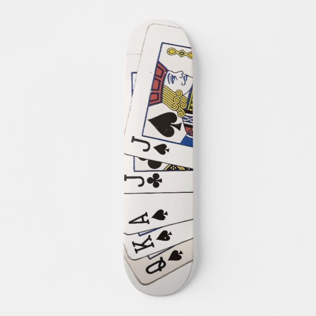 Skateboard Cartes de jeu (Devant)