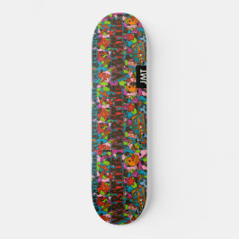 SKATEBOARD CARTES DE PATINAGE SCRIBZ KIDZ / JMT