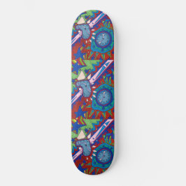 SKATEBOARD CARTES DE PATINAGE SCRIBZ KIDZ /JMT