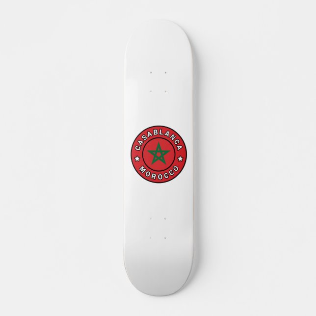 Skateboard Casablanca Maroc (Devant)