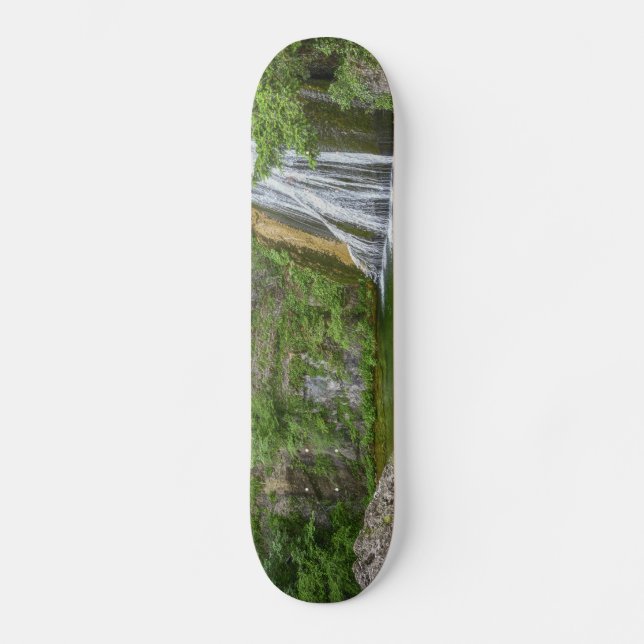 Skateboard Cascade verte (Recto)