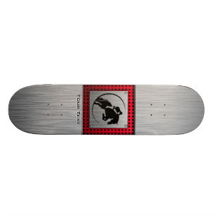 Skateboard Cavalier en aluminium balayé par Faux