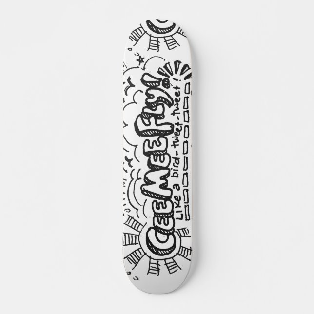 Skateboard Cee Mee Fly (Devant)