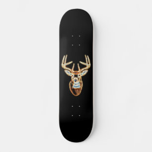 Skateboard Cerf Tête Spirit d'énergie numérique