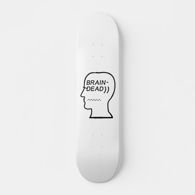 Skateboard Cerveau mort (Devant)