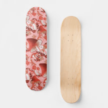 Champignons Magie rose et rouge