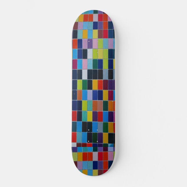 Skateboard Chaos Colour Jam Space Tectonic Deck (Recto)