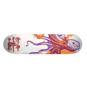 Skateboard Chaque homme et femme et poulpe est une étoile