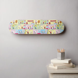 Skateboard Charlie Brown, Snoopy & Sally   Crème glacée