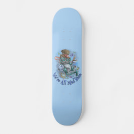 Skateboard Chat de Cheshire bleu