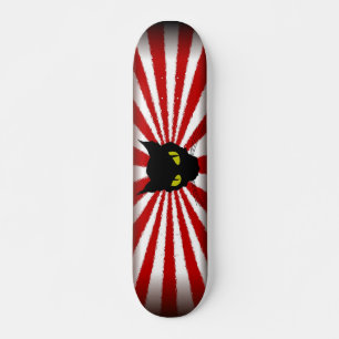 Skateboard chat noir 4