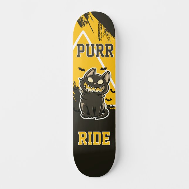Skateboard Chat Purr Ride (Vorderseite)