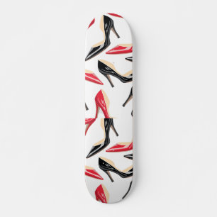 Skateboard Chaussures pour femmes talons hauts Mini Skateboar