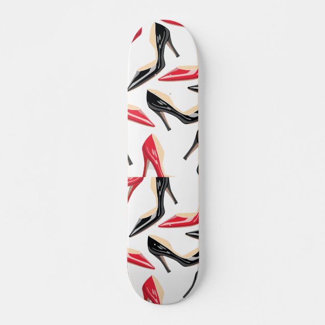 Skateboard Chaussures pour femmes talons hauts Mini Skateboar (Devant)
