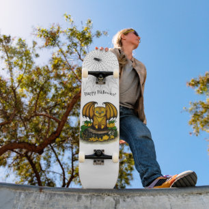 Skateboard  Chauve-souris d'Halloween mignonne