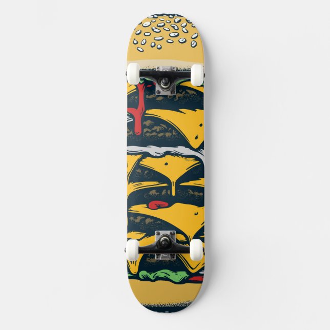 Skateboard Cheeseburger Grande (Recto)