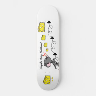 Skateboard Cheesy Skateboard Maus