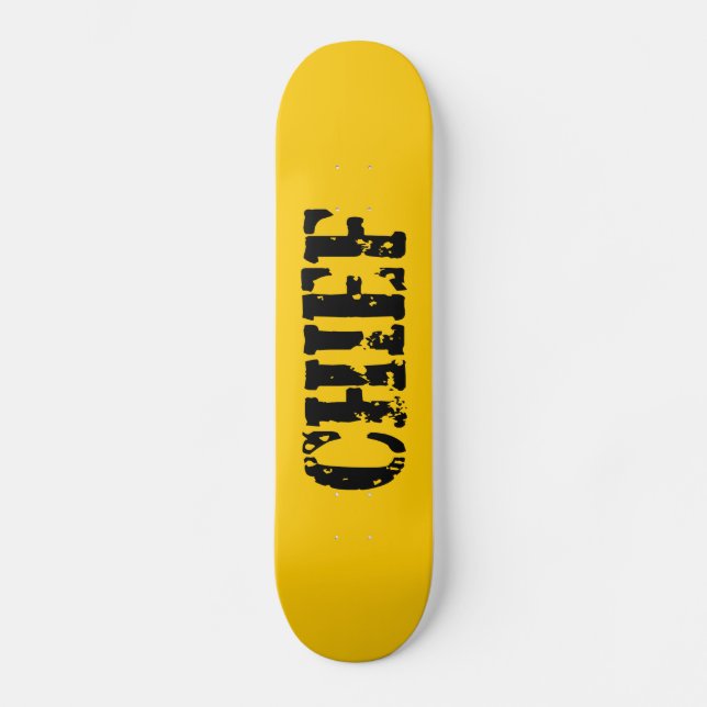 SKATEBOARD CHEF (Recto)