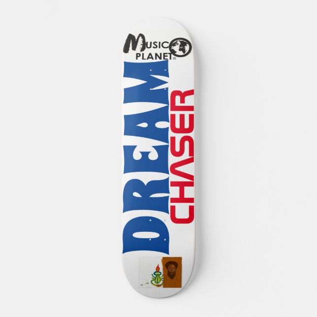 Skateboard CHERCHEUR DE RÊVES Planche à roulettes (Recto)