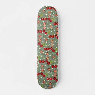 Skateboard Cherry & Stars vintages
