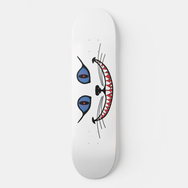 Skateboard Cheshire Chat Smile (Recto)