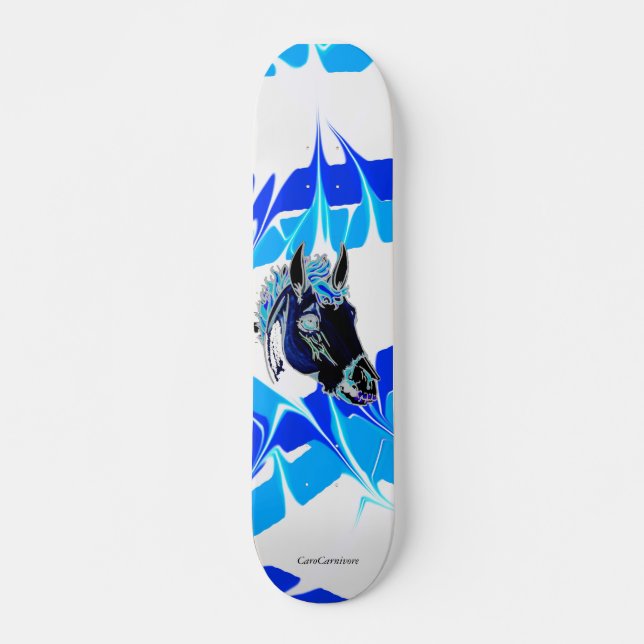 Skateboard Cheval du feu (Devant)