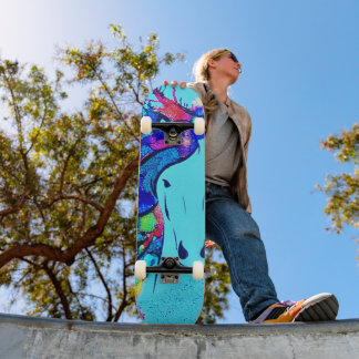 Skateboard Cheval multimédia mixte