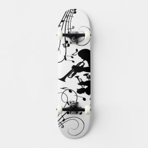Skateboard Cheval Section Trumpet Jazz Music