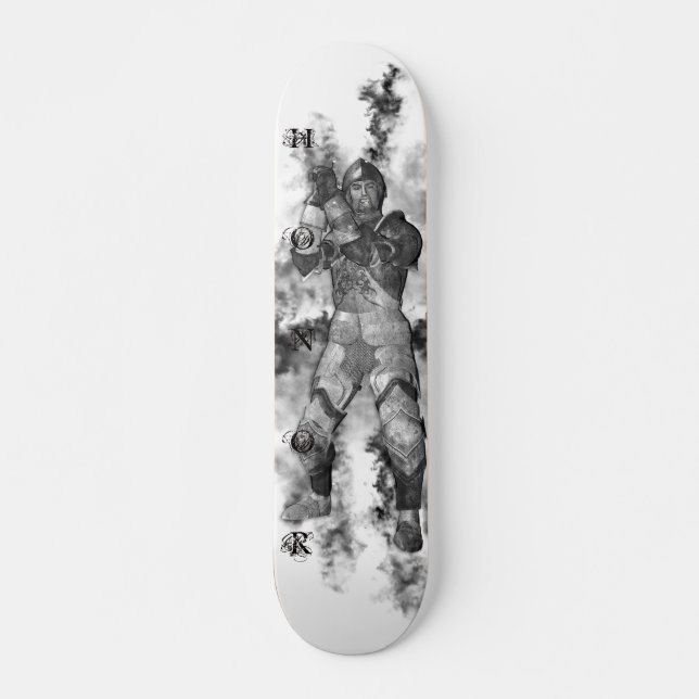 Skateboard Chevalier d'honneur de KRW dans l'art V2 de (Devant)