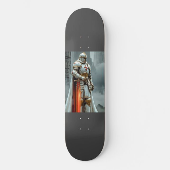 Skateboard Chevalier modèle (Recto)