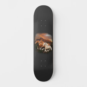 Skateboard Chevaux sauvages d'Arizona