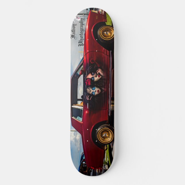 Skateboard Chevy Monte Carlo Lowrider (Recto)