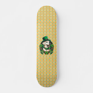 Skateboard Chien mignon de la Saint Patrick