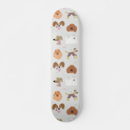Skateboard Chiens Animaux Animaux Ados