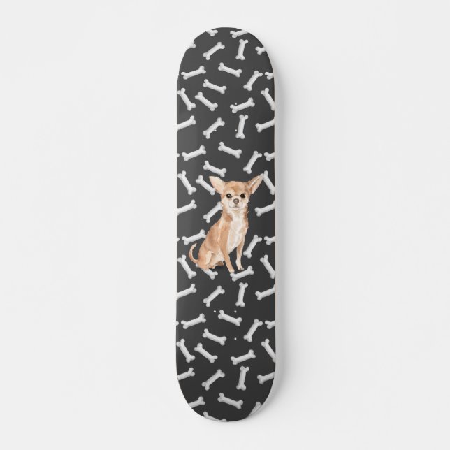 Skateboard Chihuahua (Devant)