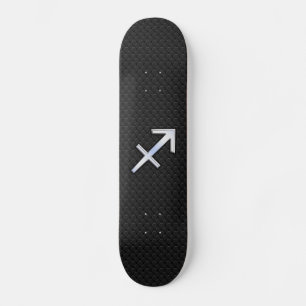 Skateboard Chrome Comme Sagittarius Zodiac Connexion Noir
