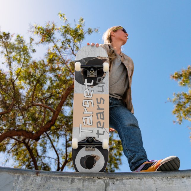 Skateboard cible déchirures (Extérieur 1)