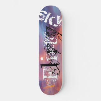 Skateboard ciel aguicheur