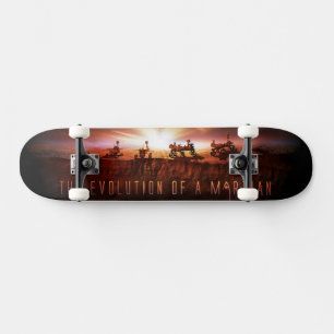 Skateboard Cinq rovers Mars réussis