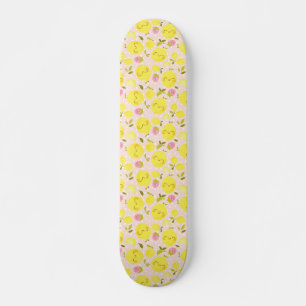 Skateboard Citron rose fraise