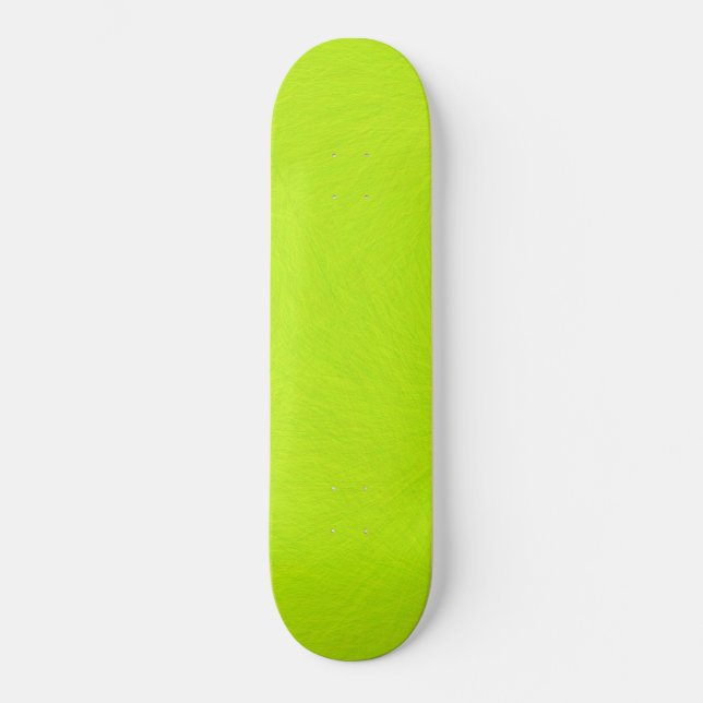 Skateboard Citron Vert Abstrait (Recto)