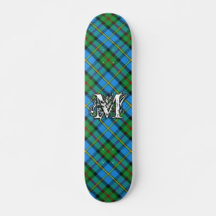 Skateboard Clan extrême MacLeod de tartan de monogramme de