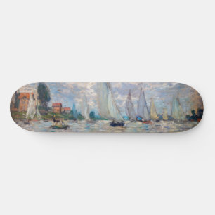 Skateboard Claude Monet - Bateaux Regatta à Argenteuil