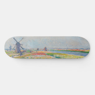Skateboard Claude Monet - Champs de tulipe près de La Haye